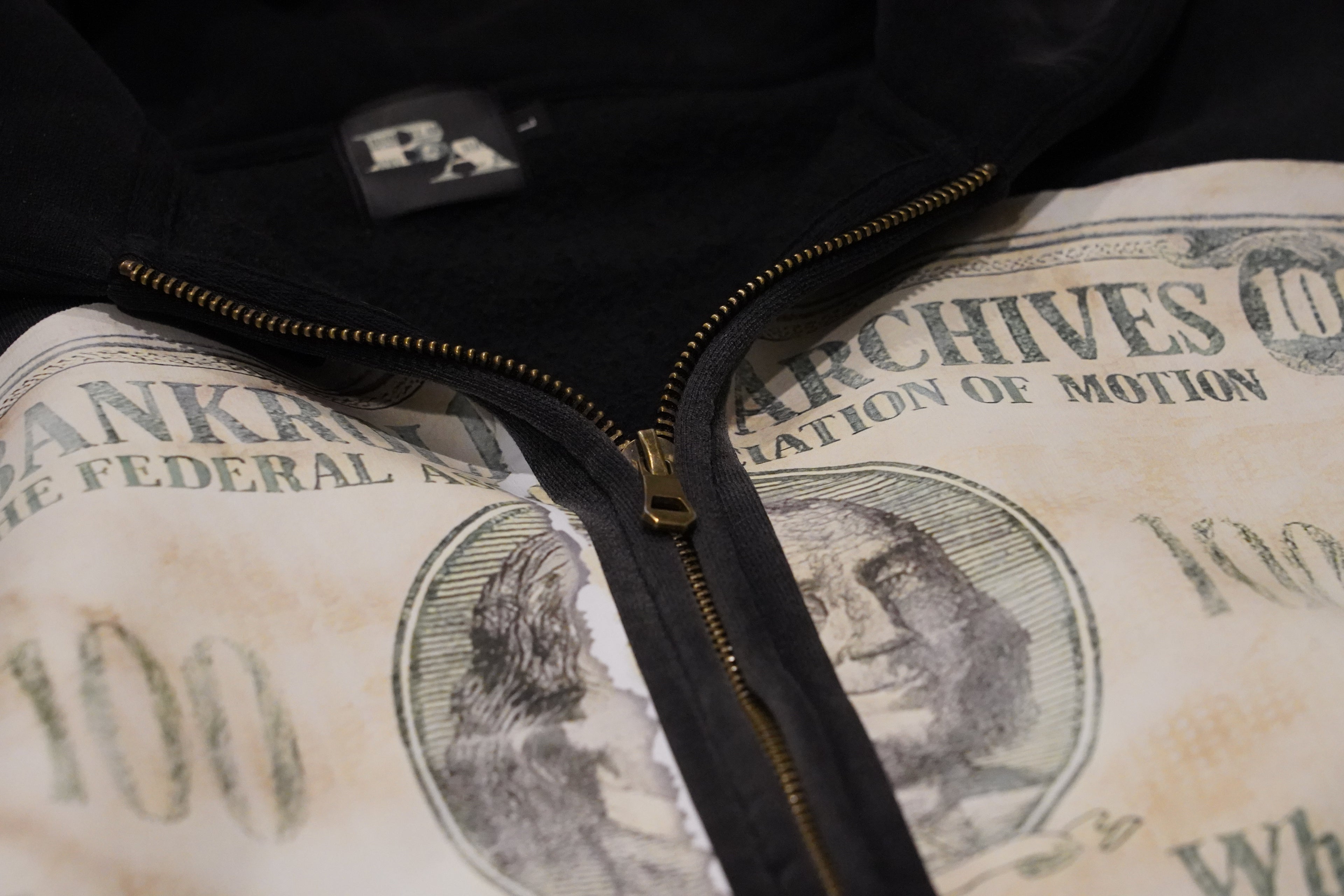 "Federal Association of Motion" Zip Up Hoodie